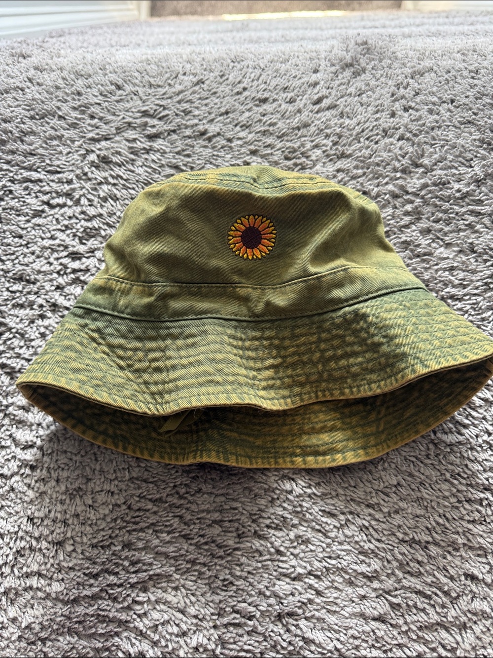 wild fable Olive Green Sunflower Bucket Hat